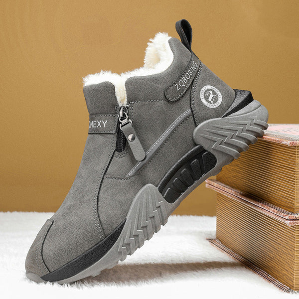 Men's Fleece-Lined Side-Zip Boots
