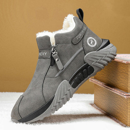 Men's Fleece-Lined Side-Zip Boots