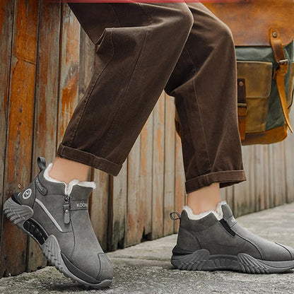 Men's Fleece-Lined Side-Zip Boots