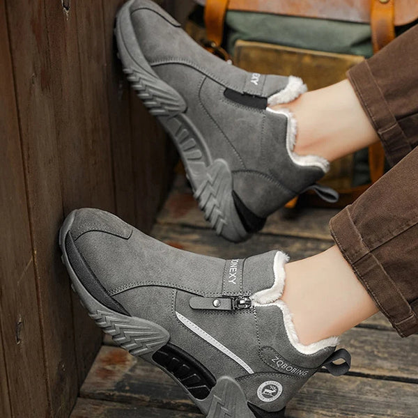 Men's Fleece-Lined Side-Zip Boots