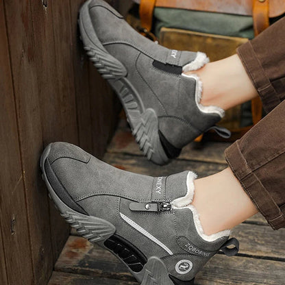 Men's Fleece-Lined Side-Zip Boots