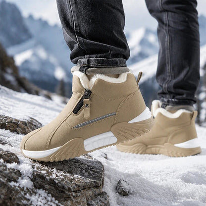 Men's Fleece-Lined Side-Zip Boots