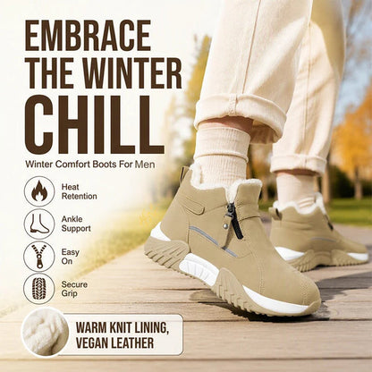 Men's Fleece-Lined Side-Zip Boots