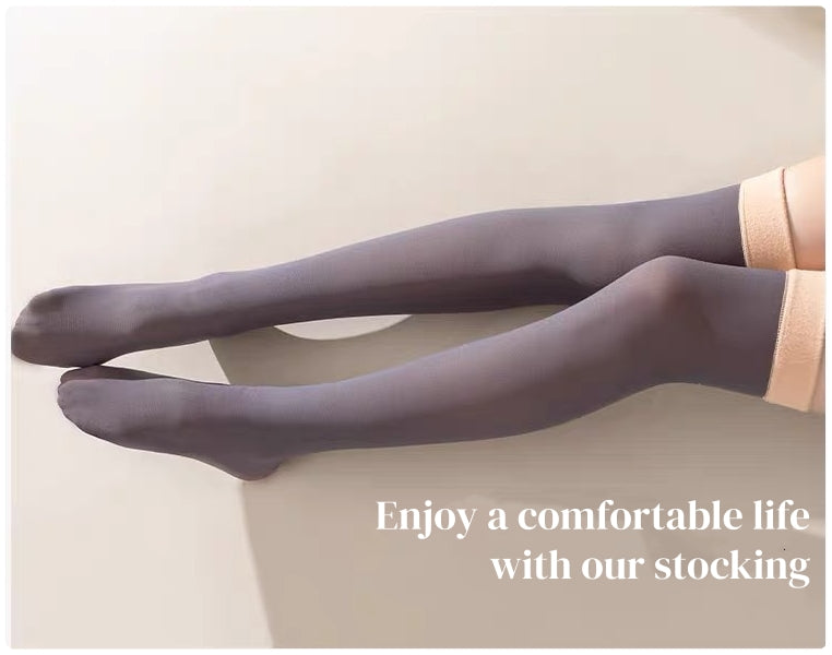 Women's Over-the-Knee Fleece-Lined Stockings
