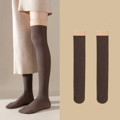 Women's Over-the-Knee Fleece-Lined Stockings