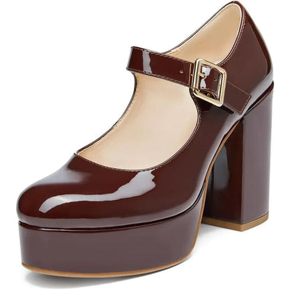 Women's Mary Jane Platform Heels