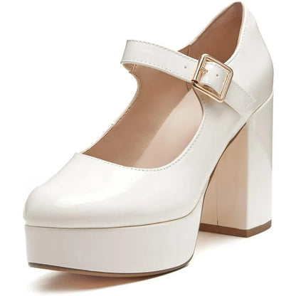 Women's Mary Jane Platform Heels