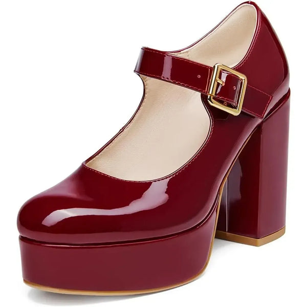 Women's Mary Jane Platform Heels