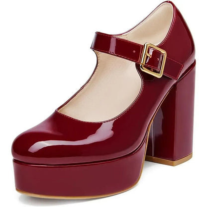 Women's Mary Jane Platform Heels