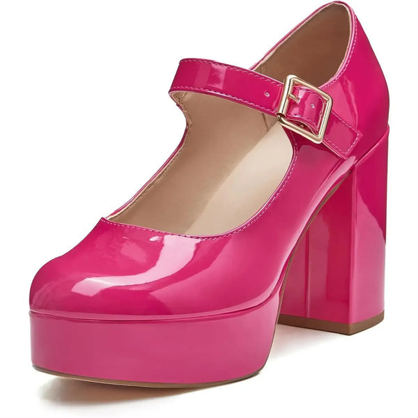 Women's Mary Jane Platform Heels
