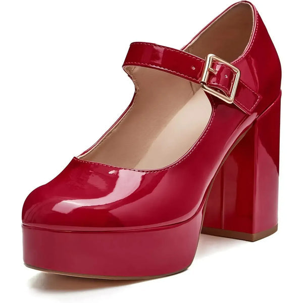 Women's Mary Jane Platform Heels