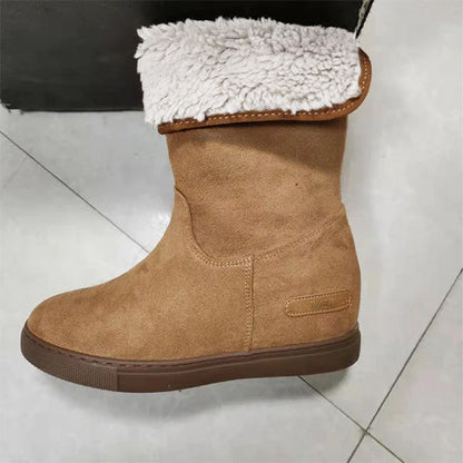 Women's Fold-Over Faux Fur Boots