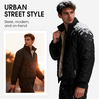 Men's Fleece-Lined Jacket and Pants Set