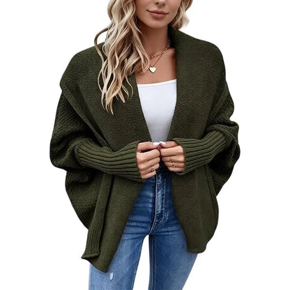 Women's Oversized Batwing Knit Cardigan