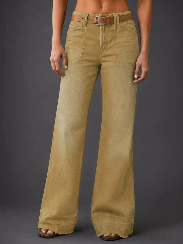 Women's High-Rise Wide-Leg Jeans