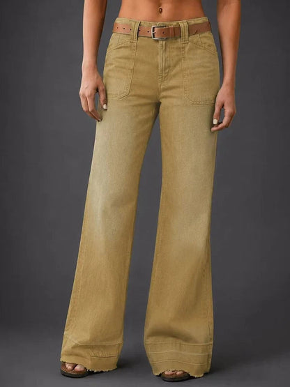 Women's High-Rise Wide-Leg Jeans