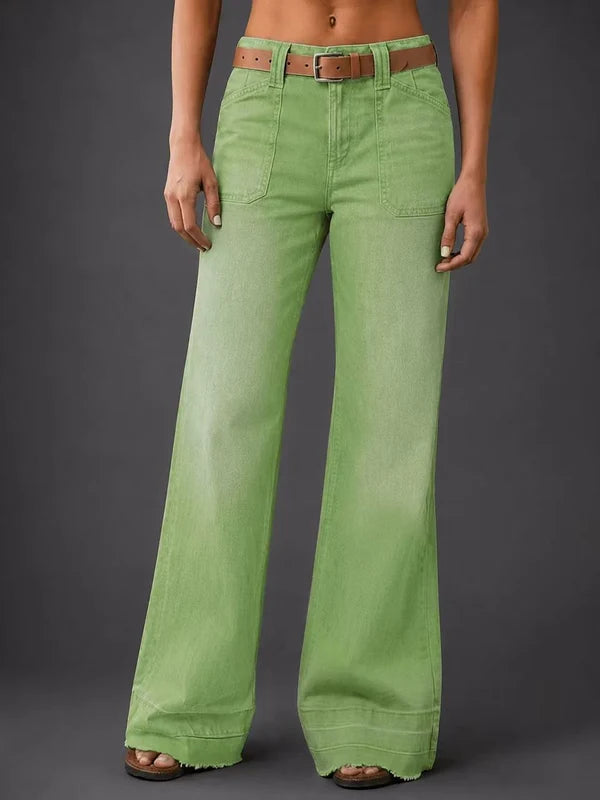 Women's High-Rise Wide-Leg Jeans
