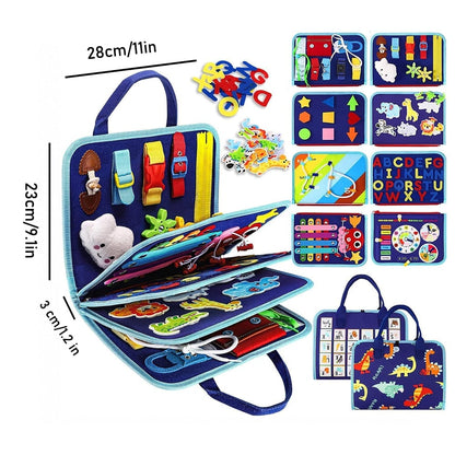 Toddler Montessori Busy Board Activity Book