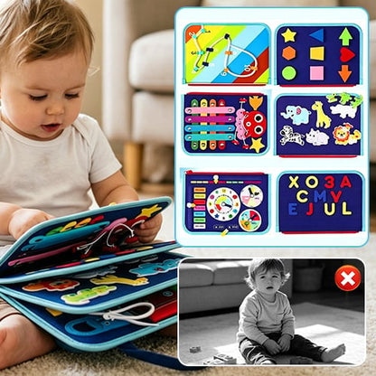 Toddler Montessori Busy Board Activity Book