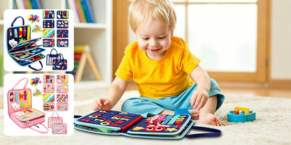 Toddler Montessori Busy Board Activity Book