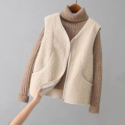 Women's Zip-Up Fleece Vest