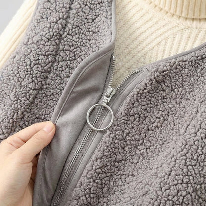 Women's Zip-Up Fleece Vest