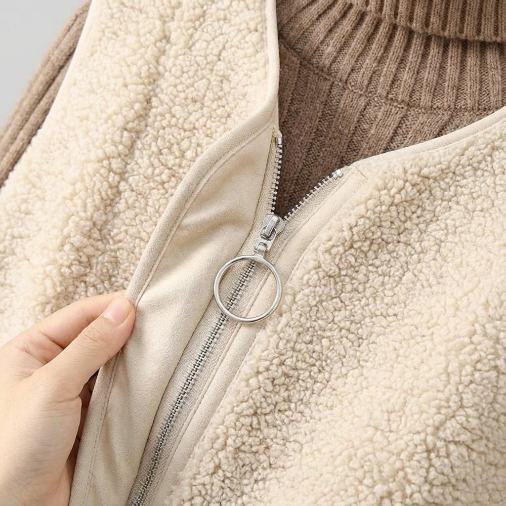Women's Zip-Up Fleece Vest