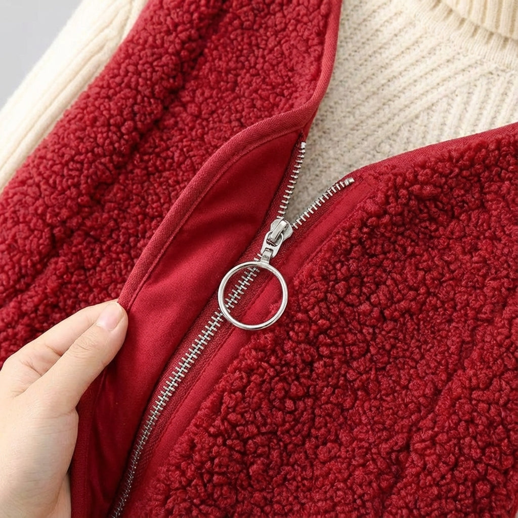 Women's Zip-Up Fleece Vest