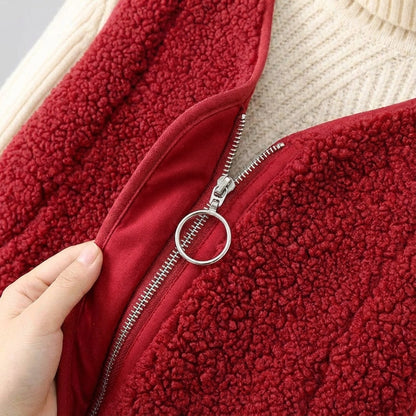 Women's Zip-Up Fleece Vest
