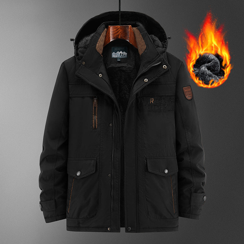 Men's Hooded Utility Jacket