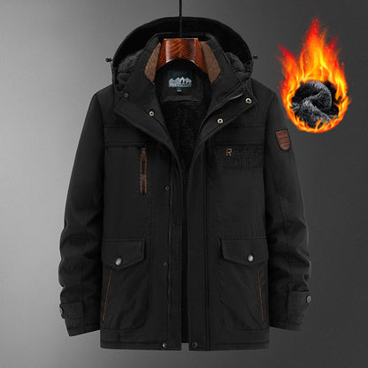 Men's Hooded Utility Jacket