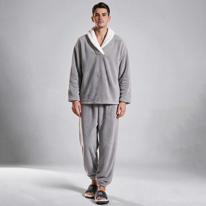 Men's Fleece Pajama Set