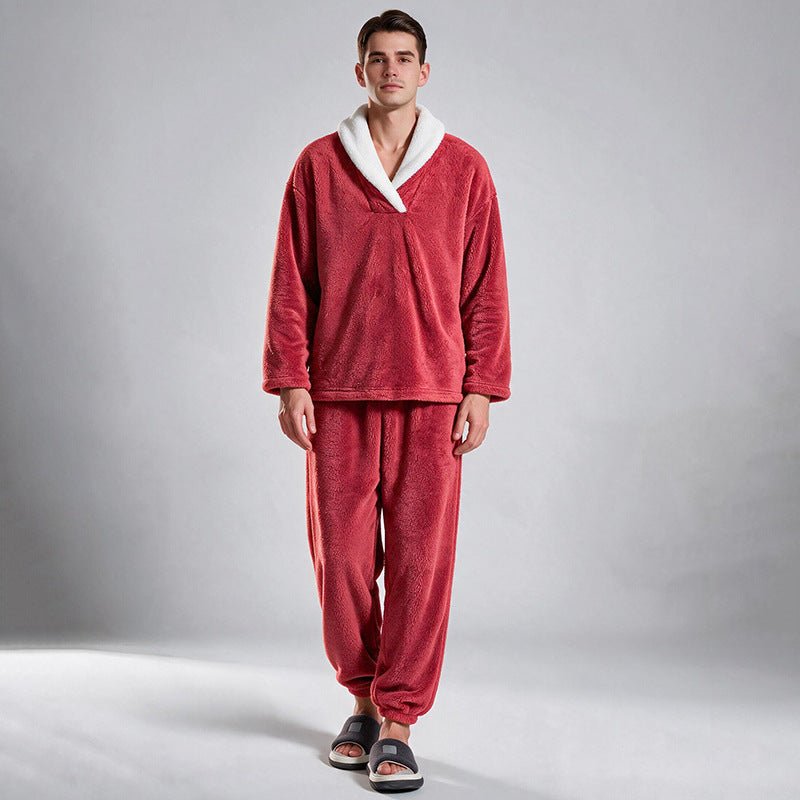 Men's Fleece Pajama Set