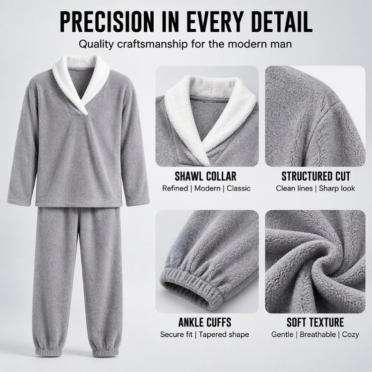 Men's Fleece Pajama Set
