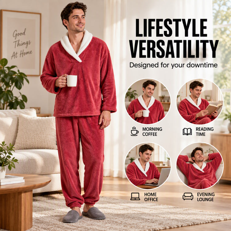Men's Fleece Pajama Set