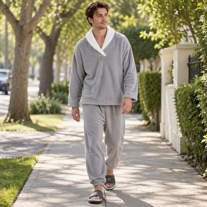 Men's Fleece Pajama Set
