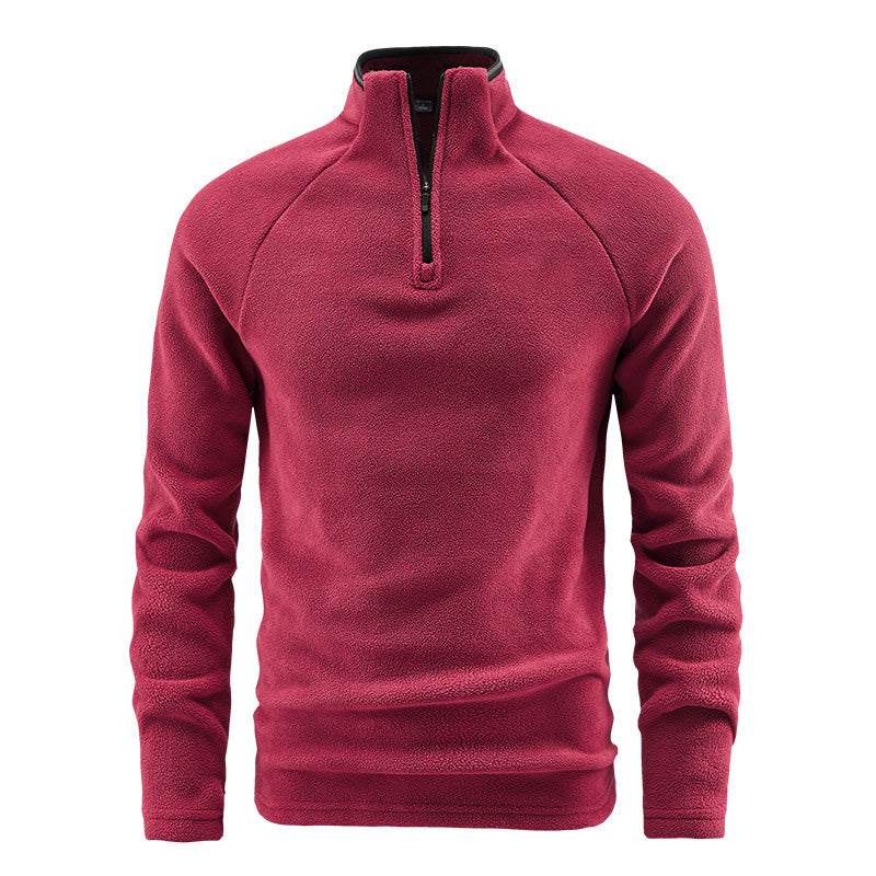 Men's Quarter-Zip Fleece Pullover