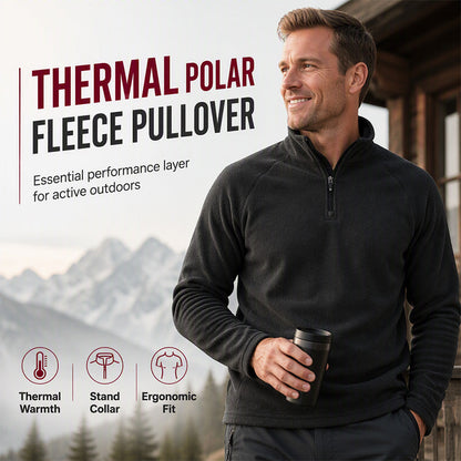 Men's Quarter-Zip Fleece Pullover