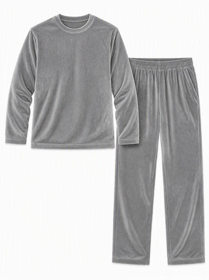Men's Velvet Pajama Set