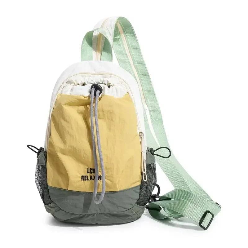 Unisex Mini Backpack with Drawstring Closure