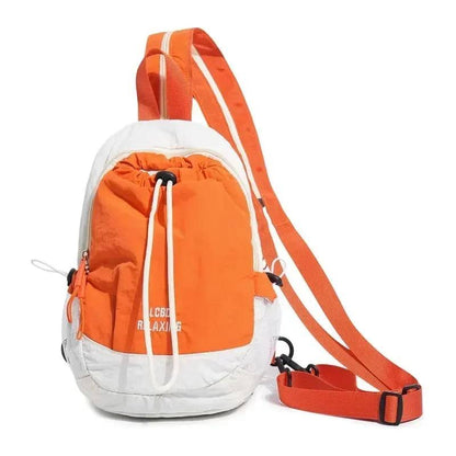 Unisex Mini Backpack with Drawstring Closure