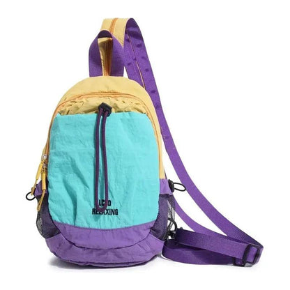 Unisex Mini Backpack with Drawstring Closure