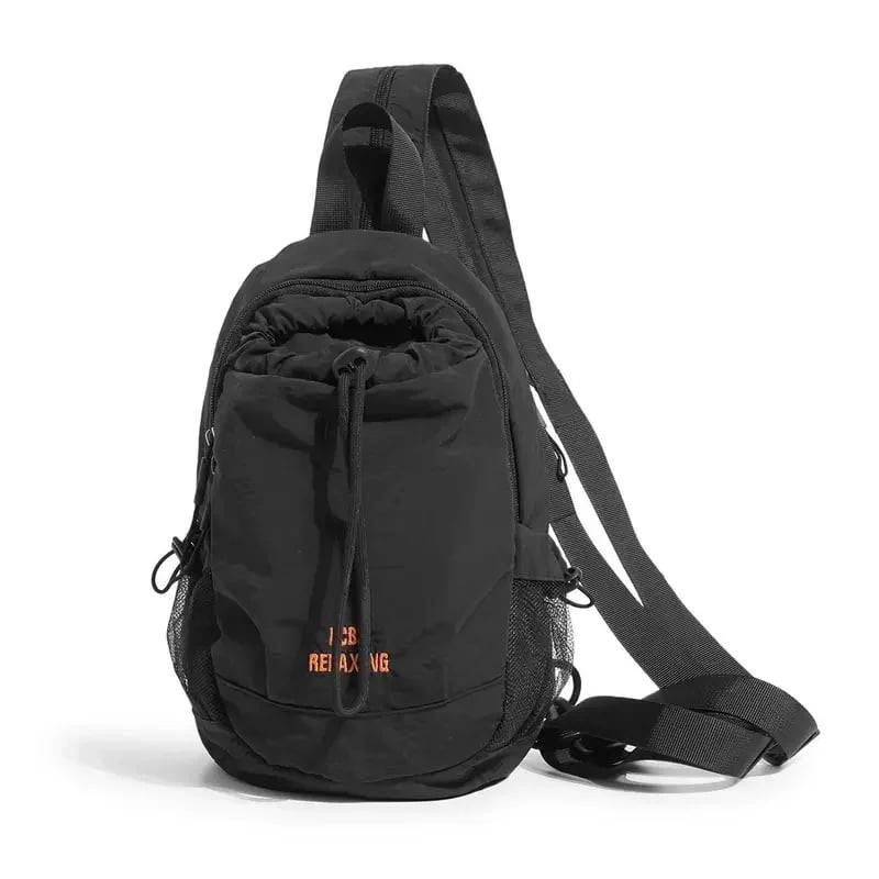 Unisex Mini Backpack with Drawstring Closure