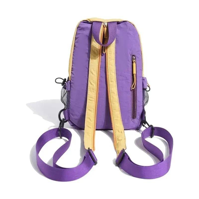 Unisex Mini Backpack with Drawstring Closure
