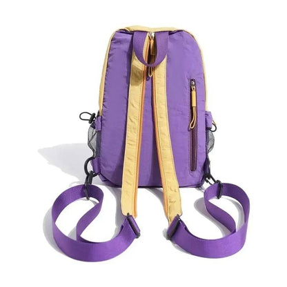 Unisex Mini Backpack with Drawstring Closure
