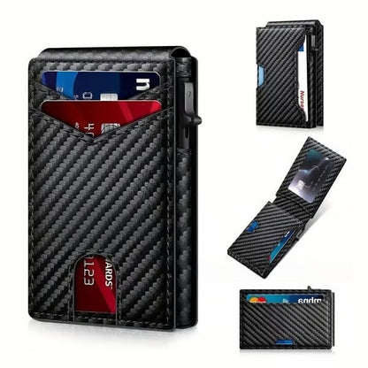 Men's Pop-Up Card Holder Wallet