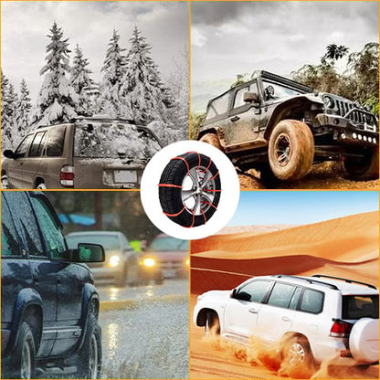 Emergency Tire Traction Straps