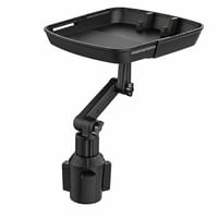 Adjustable Car Cup Holder Tray with Rotating Arm