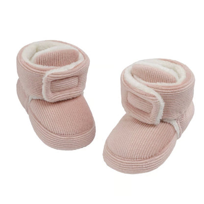 Baby Fleece Booties with Soft Soles