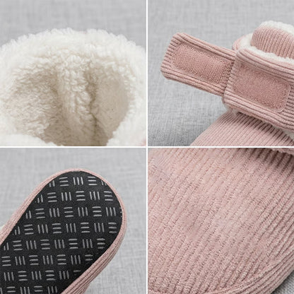 Baby Fleece Booties with Soft Soles